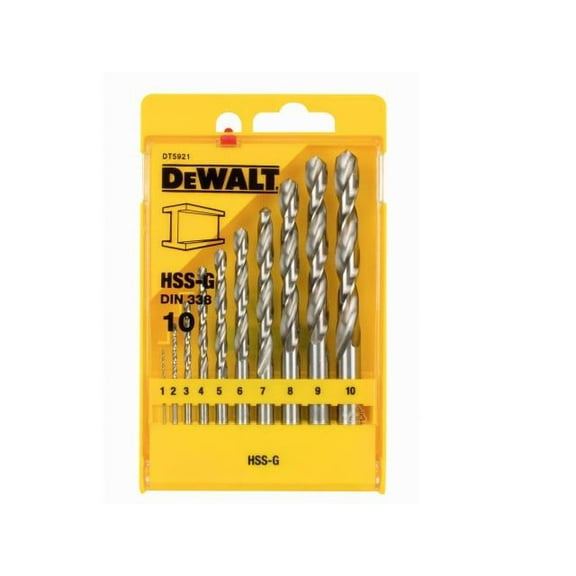 DEWALT - DT5921 Extreme Metal Drill Bit Set, 10 Piece