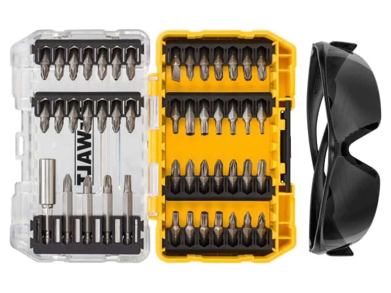DEWALT - DT70703 Screwdriving Set, 47 Piece + Safety Glasses