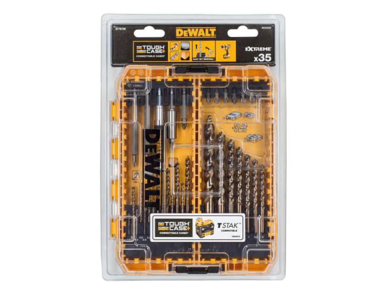 DEWALT - DT70756 Mixed Drill & Bit Set, 35 Piece