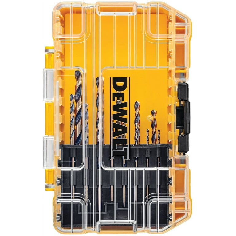 DEWALT DW1163 13 Piece Black Oxide Split Point Twist Drill Bit Walmart