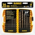 thumbnail image 1 of DEWALT DW1263 14-Piece Cobalt Pilot Point Drill Bit Set, 1 of 3