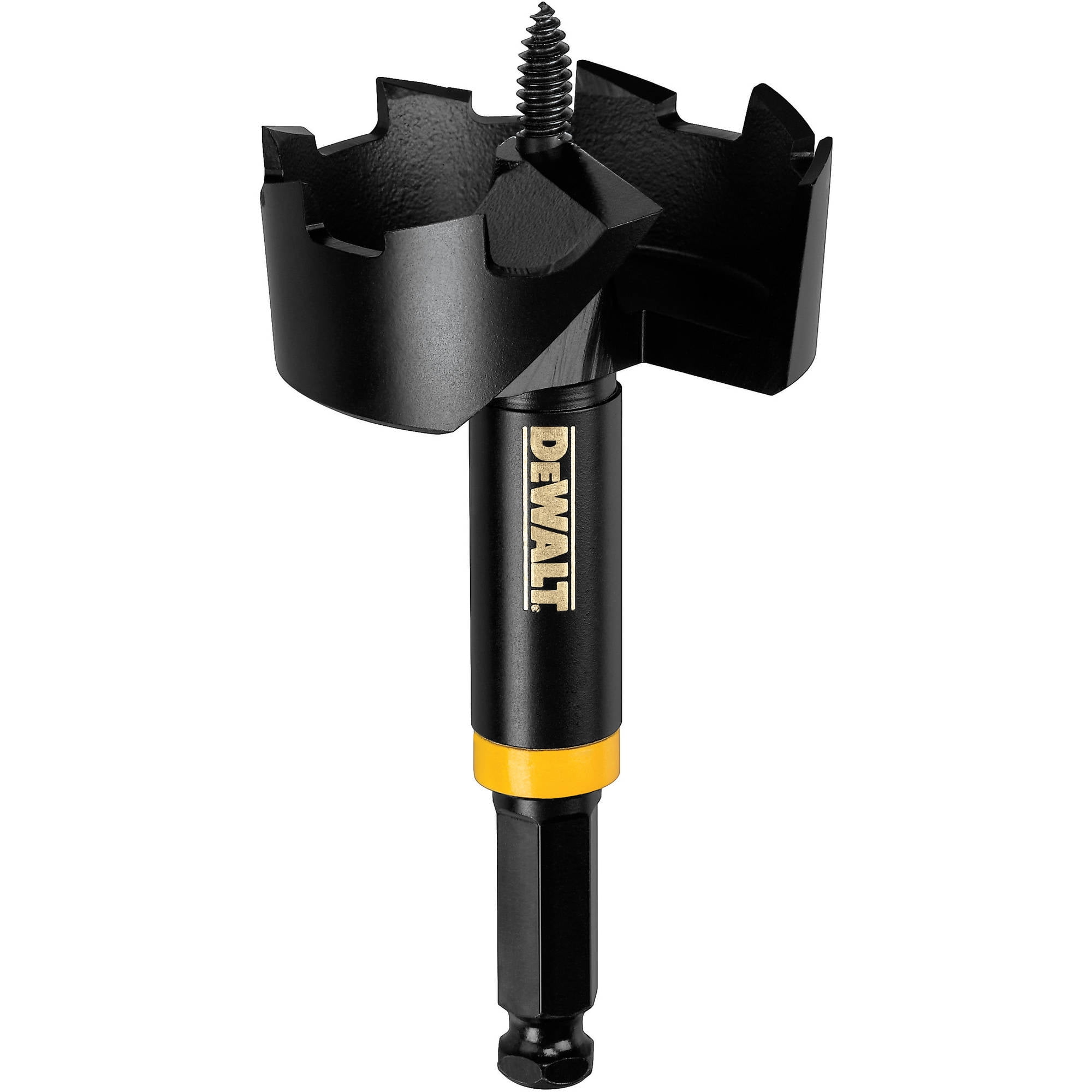 DEWALT DW1631 Drill Bit, 1-1/8 in Dia, 6 in OAL, 7/16 in Dia Shank, Ball Groove, Hex Shank