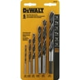 thumbnail image 1 of DEWALT DW1720 Brad Point Bit Set, 6-Piece, 1 of 2