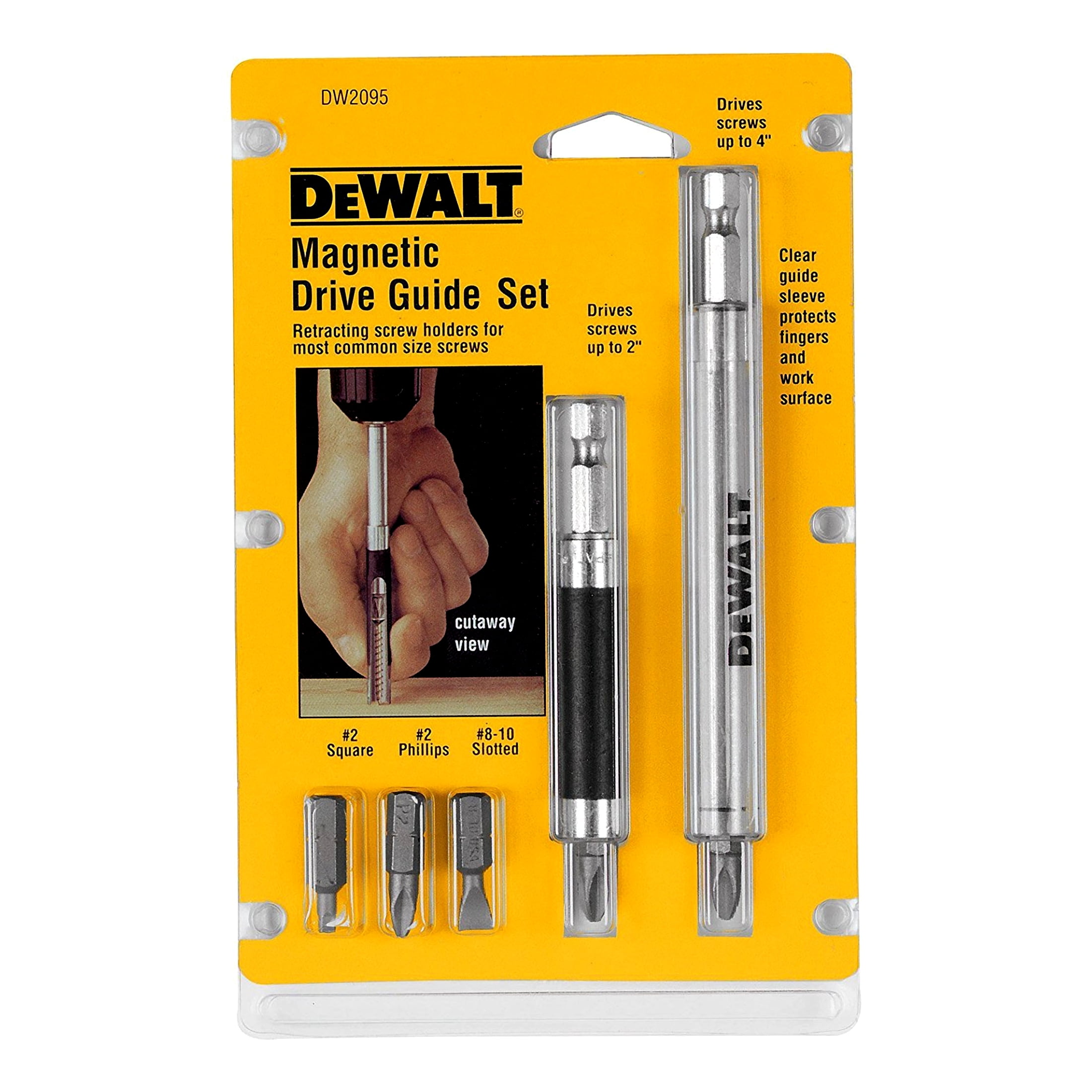 DEWALT Screwdriving Bit Set with Magnetic Drive Guide (DW2095)