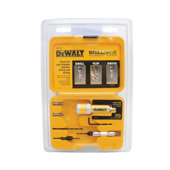 DEWALT DW2730 8 Piece Quick Change Drill and Drive Set