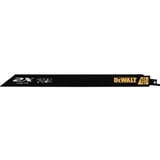 DEWALT DWA4188B 8-Inch 14/18TPI 2X Max Metal Reciprocating Saw Blade ...