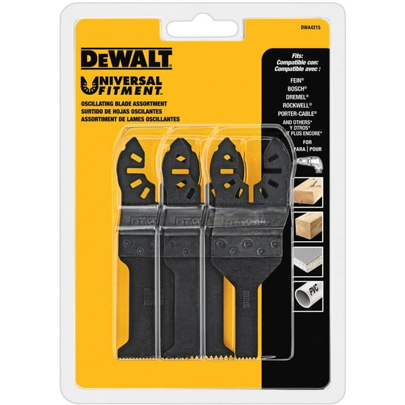 DEWALT Dwa4215 Oscillating, 3-Piece