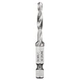 thumbnail image 1 of DEWALT DWADTQTR1024 IMPACT READY Tap and Drill Bit, 10 mm Dia, 3-Flute, Spiral Flute, HSS, 1 of 2