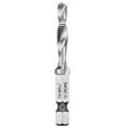 thumbnail image 1 of DEWALT DWADTQTR1224 IMPACT READY Tap and Drill Bit, 12 mm Dia, 3-Flute, Spiral Flute, HSS, 1 of 2