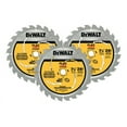 thumbnail image 1 of DEWALT DWAFV37243 Flexvolt 24T Circular Saw Blade 3 Pack, 7-1/4, 1 of 2