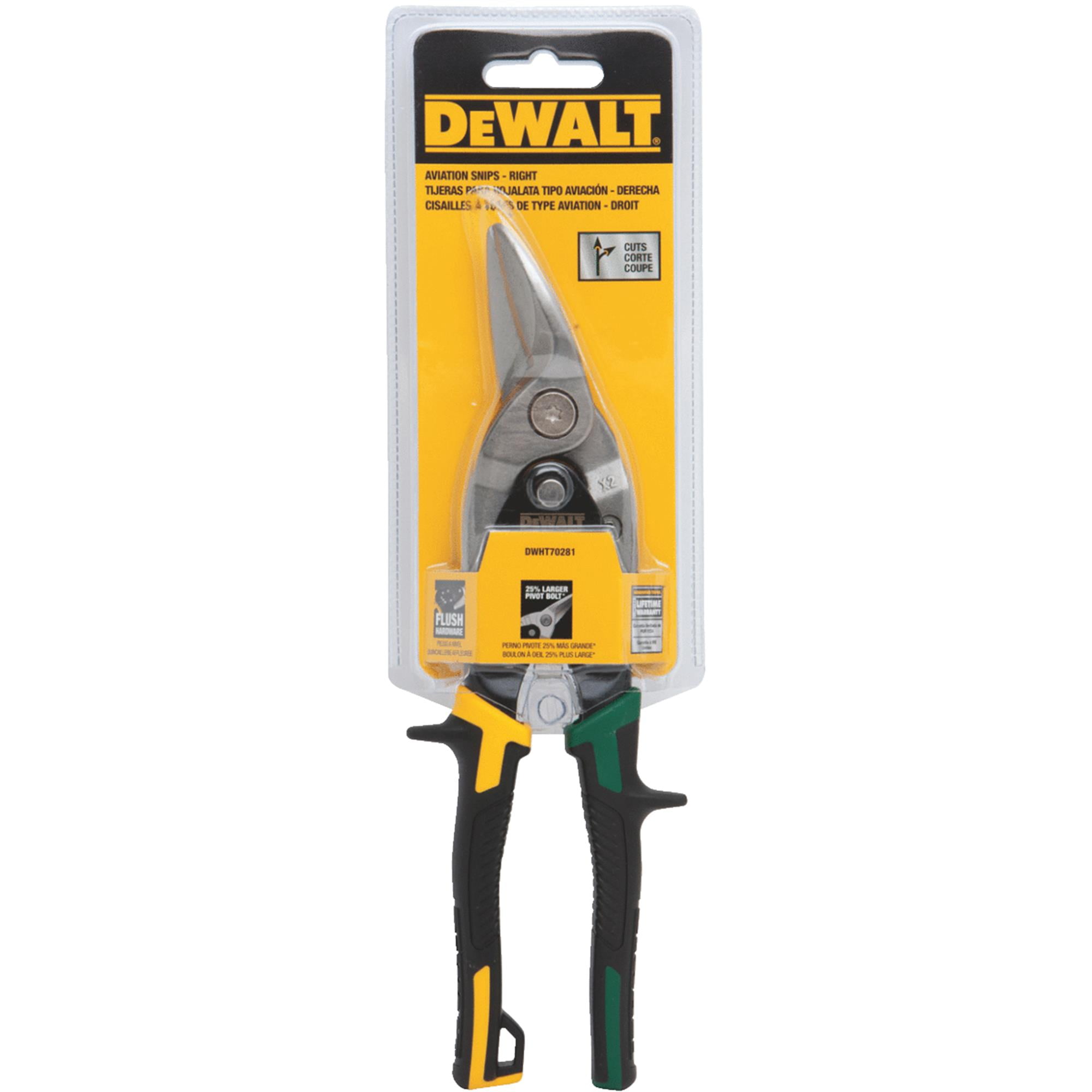 DEWALT DWHT70281 Aviation Snip Right