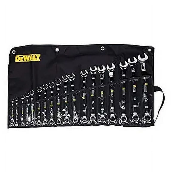 DEWALT DWMT19237-1 Full Metric Combination Wrench Set, 18 Piece