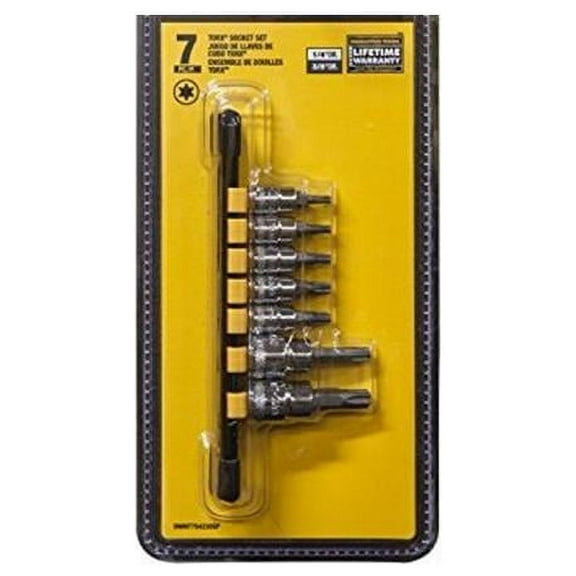 DEWALT DWMT75423OSP 1/4" and 3/8" Drive Torx Socket Set