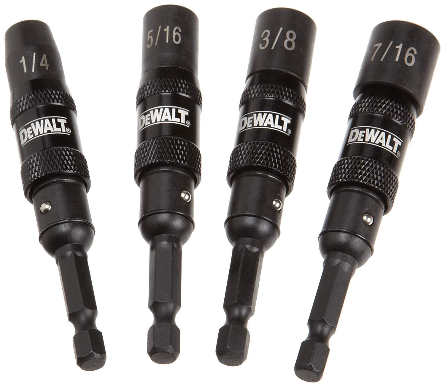 DEWALT DWPVTDRV 4 Piece IMpact Ready Magnetic Nut Driver Set