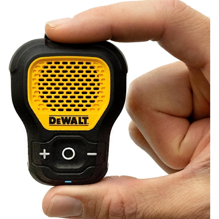 DEWALT Jobsite Pro Wireless Bluetooth Wearable Mini Speaker, Model