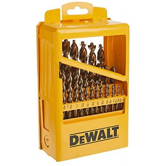 DEWALT Drill Bit Set with Metal Index, 29-Piece DW1969