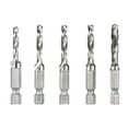 thumbnail image 1 of DEWALT Drill Tap Set, 5-Piece DWADT5SET,Silver, 1 of 3