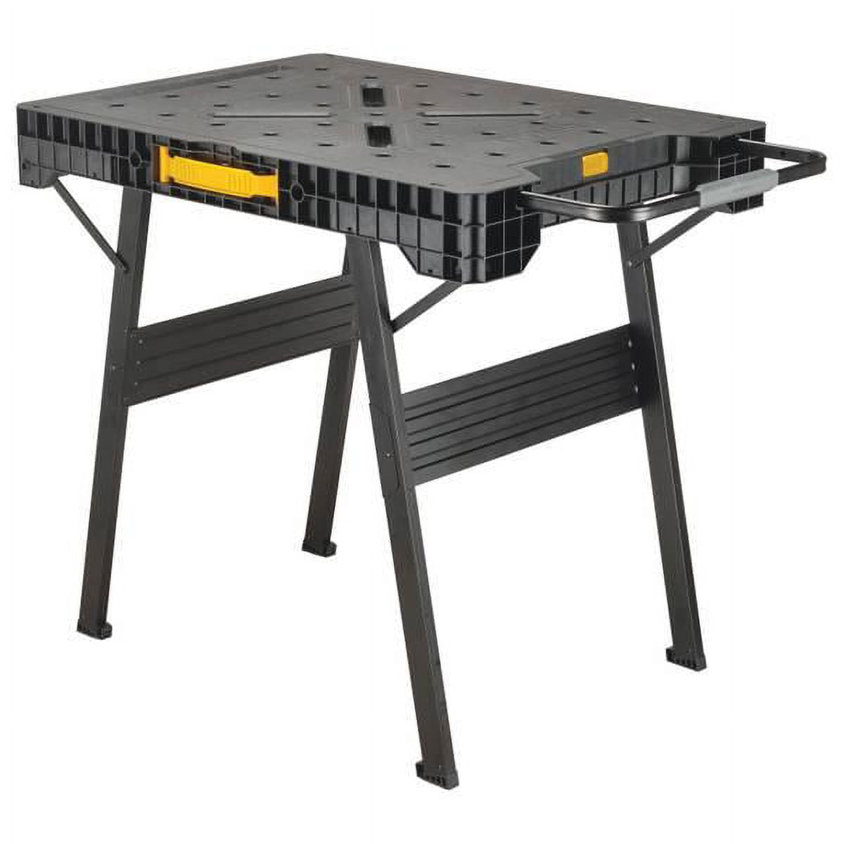 Compact Express Black & Yellow Folding Workbench