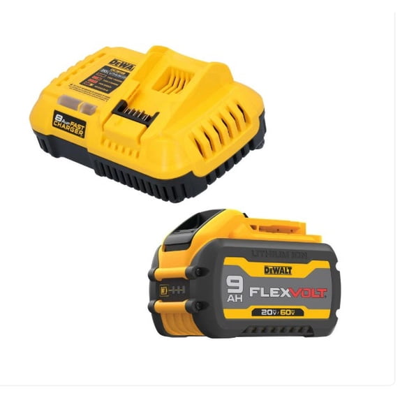 DEWALT FLEXVOLT 20V/60V MAX Battery 9 Ah with Charger