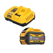 DEWALT DCB609C 20V/60V MAX FLEXVOLT Li-Ion 9.0 Ah Battery + Charger Starter Kit