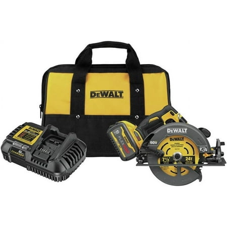 DEWALT FLEXVOLT 60V MAX Circular Saw with Brake Kit, 7-1/4-Inch DCS578X1