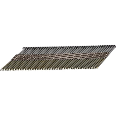 DEWALT Framing Nails - 2-3/8 Inch Galvanized Ring Shank, 30-Degree Paper Tape Collated, 2000-Pack