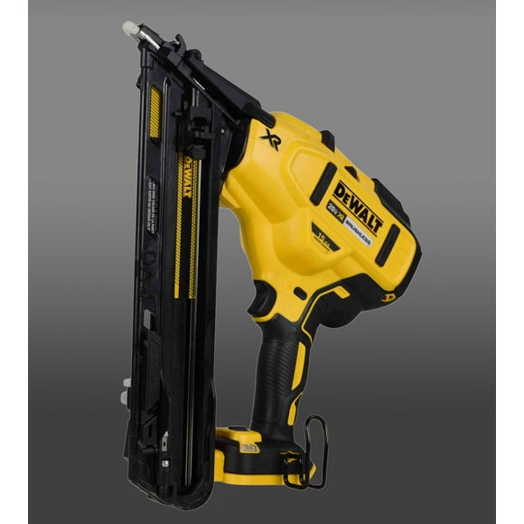DEWALT Max XR 20V Cordless 15 Gauge Cordless Angled Finish Nailer DCN650B (Bare Tool)