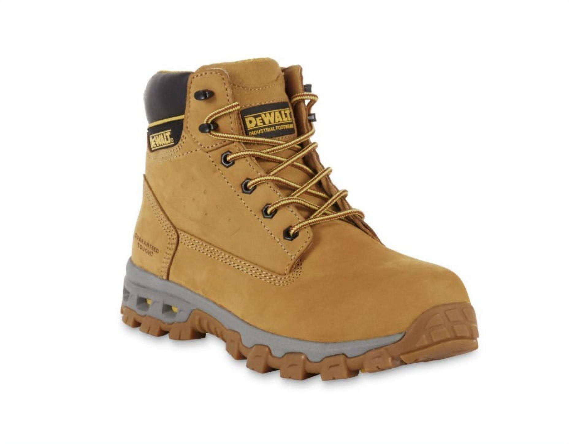 DEWALT Men s Halogen 6 in. Work Boots Soft Toe Wheat Size 10 W