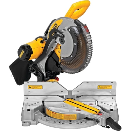 DEWALT Miter Saw, Double-Bevel, Compound, 12-Inch, 15-Amp DWS716