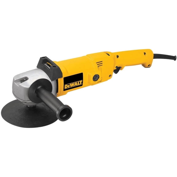 DEWALT Polisher DW849 Variable Speed Right-Angle - 8 Amps - 7-Inch/9-Inch, Yellow