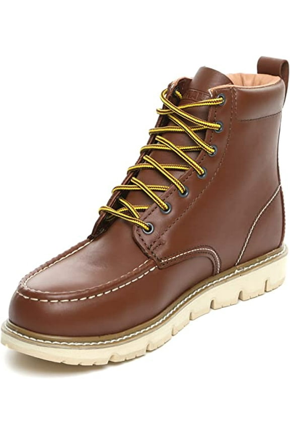 Rockingham Men's Leather, Flex, Soft Toe Work Boot (Size 12)