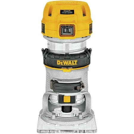 DEWALT Router, Fixed Base, 1-1/4 HP, 11-Amp, Variable Speed Trigger, Corded DWP611