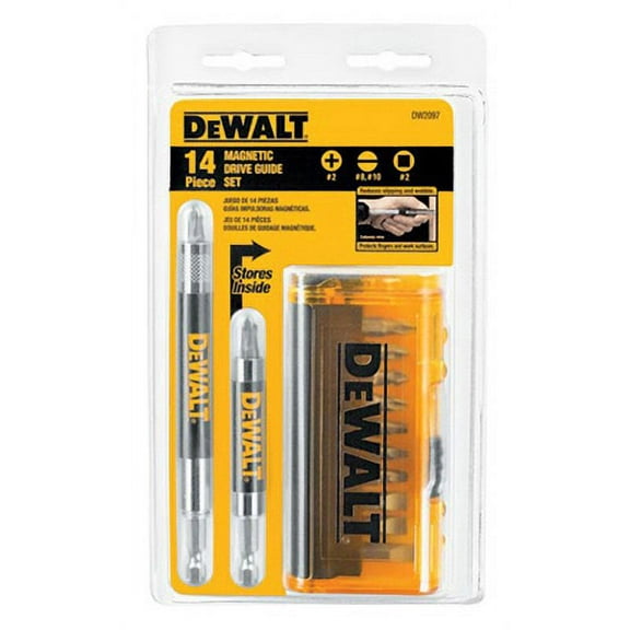 DeWalt Magnetic Drive Guide Set 14 pc Pack