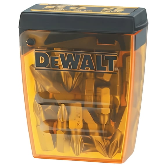 DEWALT Screwdriver Bits, #2 Phillips, 25-Pack DW2002B25