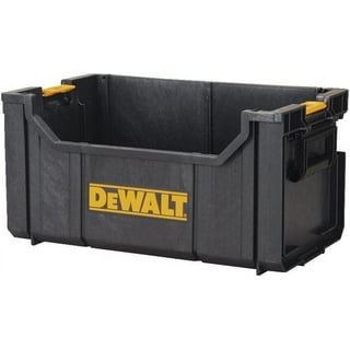 2018833 TL BOX BK/YW XL 14.75L DeWalt ToughSystem 14.75 in. Extra Large  Tool Box Black/Yellow