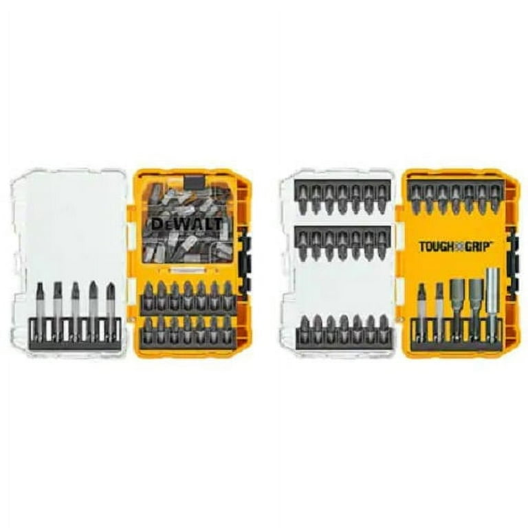 DEWALT Tough Grip 82-Piece Shank Screwdriver Bit Set DEWALT Tough Grip 82-Piece Shank Screwdriver Bit Set