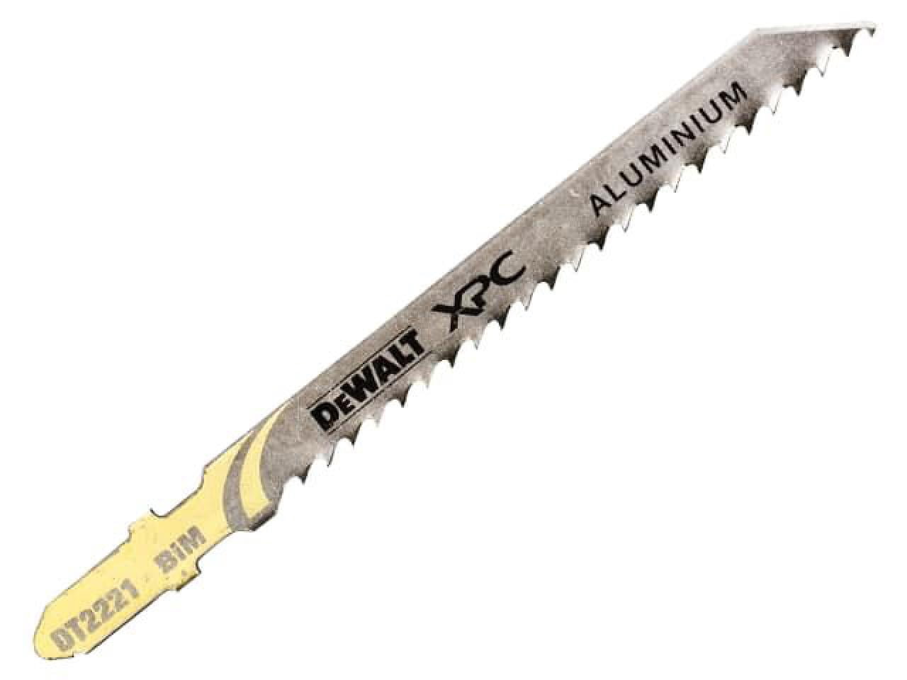 DEWALT - XPC Bi-Metal Aluminium Jigsaw Blades Pack of 3 T127DF