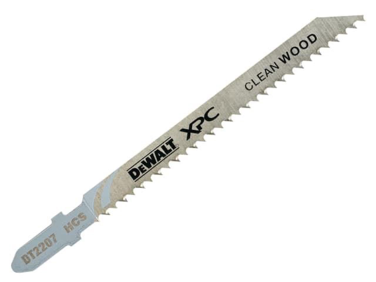 DEWALT - XPC HCS Wood Jigsaw Blades Pack of 5 T101BR