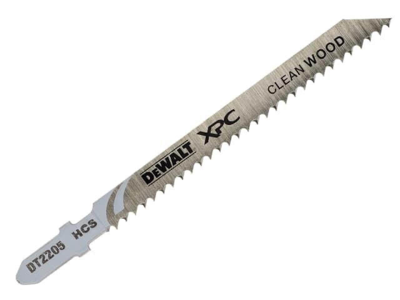 DEWALT - XPC HCS Wood Jigsaw Blades Pack of 5 T101B