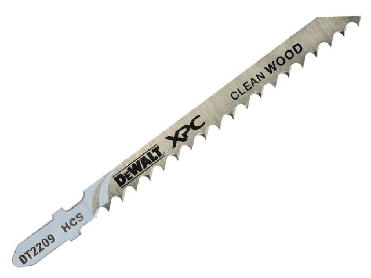 DEWALT - XPC HCS Wood Jigsaw Blades Pack of 5 T101D
