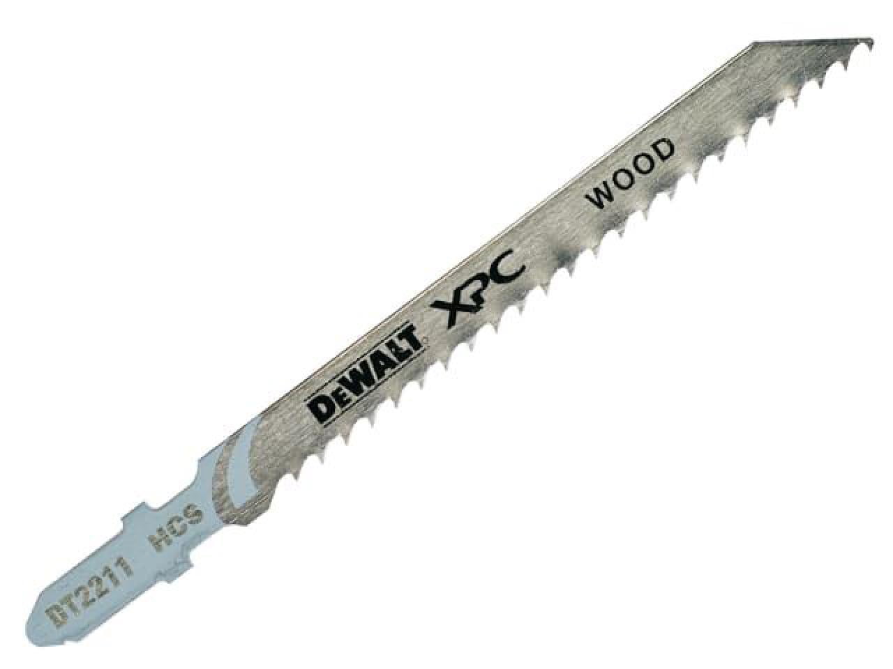 DEWALT - XPC HCS Wood Jigsaw Blades Pack of 5 T111C