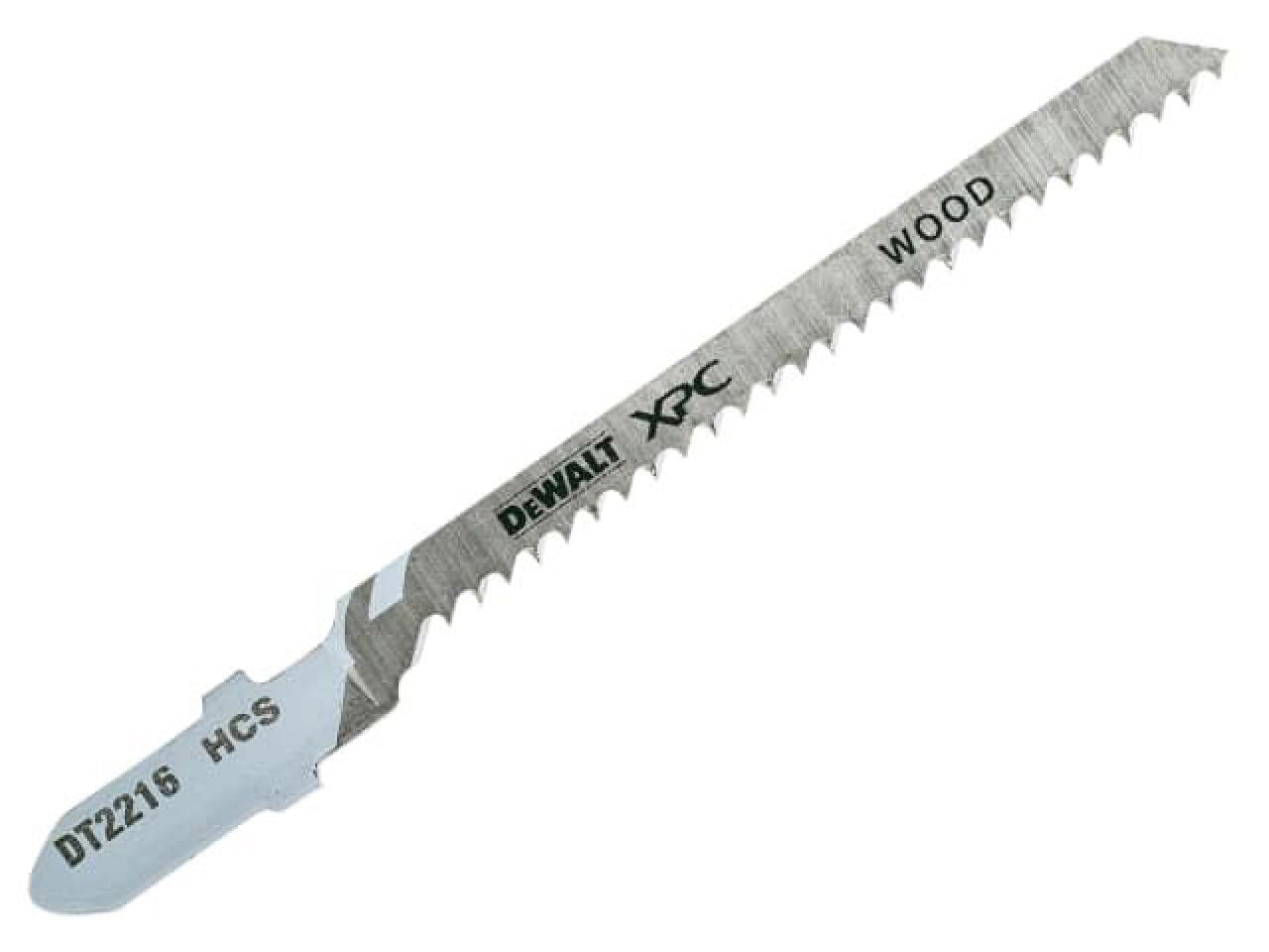 DEWALT - XPC HCS Wood Jigsaw Blades Pack of 5 T119BO
