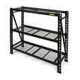 thumbnail image 1 of DEWALTRAK DXST4500BLKW 4FT 3 SHELF (WIRE) INDUSTRIAL RACK (BLACK), 1 of 8
