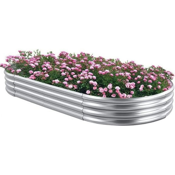 DEWEL Flower Herbs Vegetables Farming Raised Garden Bed Planters