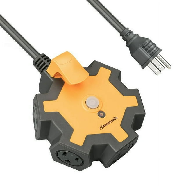 DEWENWILS 5Outlet Power Strip Indoor Heavy Duty Surge Protector with