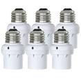 thumbnail image 1 of DEWENWILS 6 Pack Light Sensor Bulb Socket, Dusk to Dawn Sensor Socket, Light Bulb Socket for Light Fixtures, 1 of 7