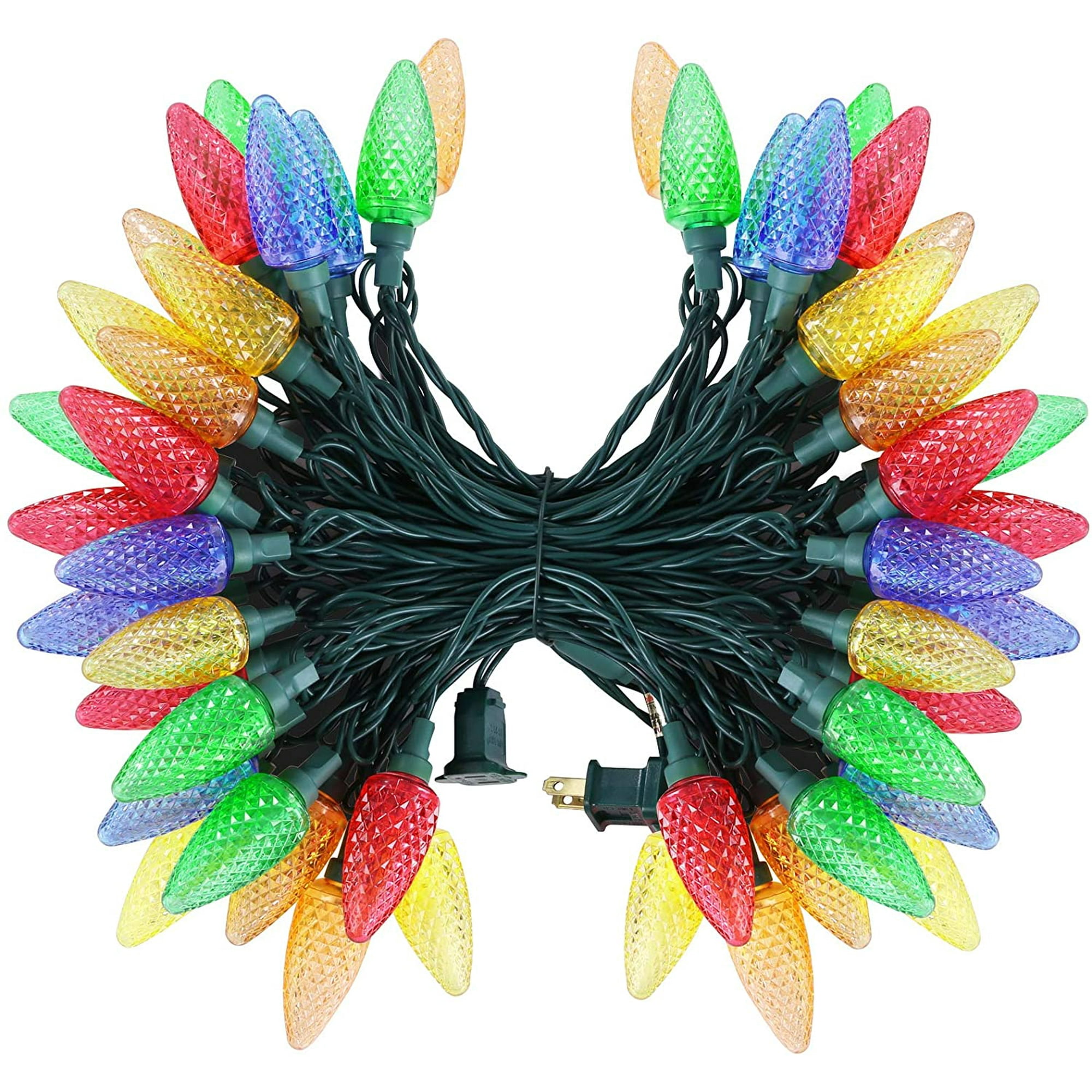 Blue Led Net Christmas Lights 