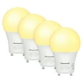 thumbnail image 1 of DEWENWILS Dimmable LED A19 Light Bulb,GU24 Twist Bulb Base, 9W (60W Equivalent),2700K Warm White,800 Lumens,4 Pack, 1 of 7