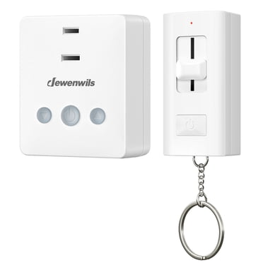 DEWENWILS Outdoor Dimmer Switch for Lights with 100ft Range Stepless ...