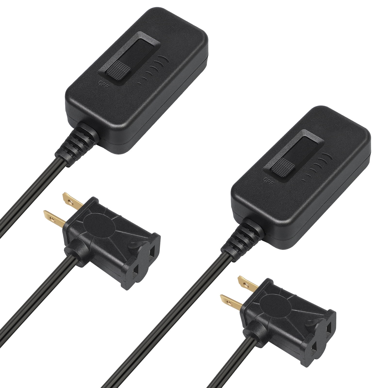 DEWENWILS Dimmer Switch Plug in, 2 Pack Light Dimmer Switch for